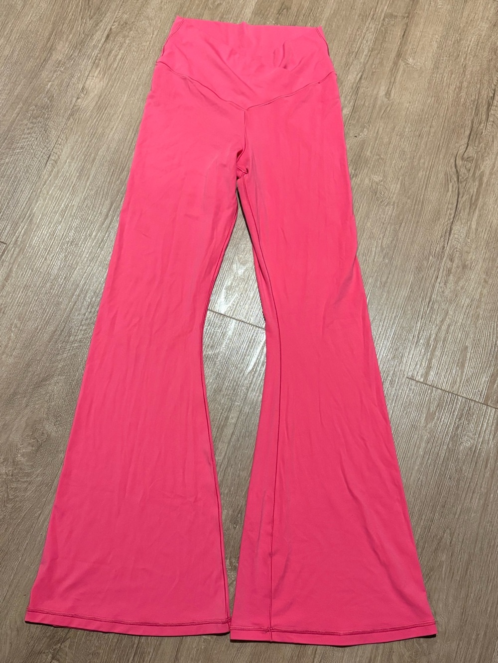 aerie Hot Pink Flare Leggings